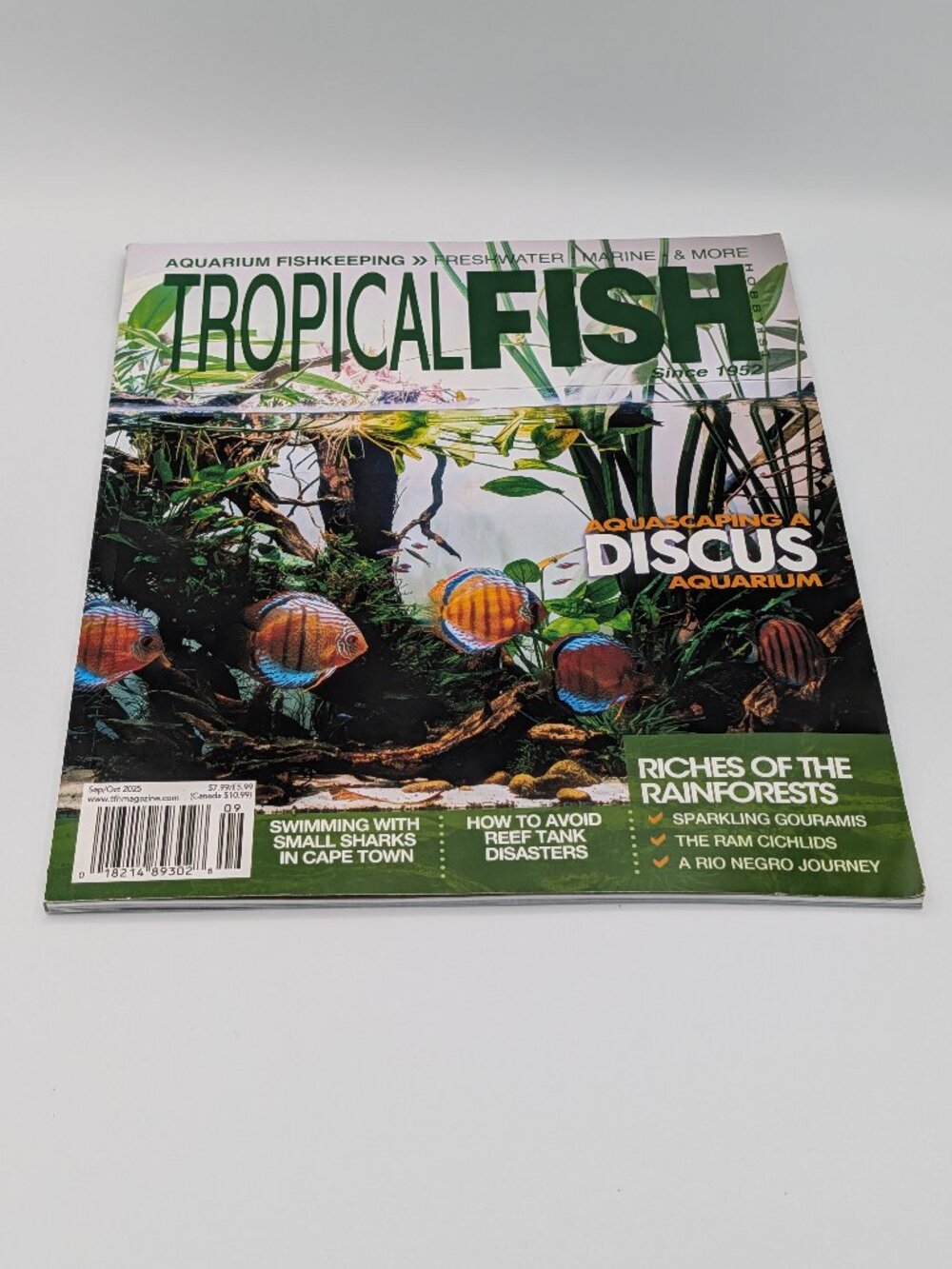 Aquarium Magazine Fishkeeping Discus Tropical Fish Hobbyist Sep Oct 2025
